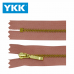 ZÍPER METAL FIXO MÉDIO DOURADO YKK MGTC 36