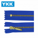 ZÍPER METAL FIXO MÉDIO DOURADO YKK MGTC 36