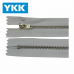 ZÍPER YKK DE METAL FIXO MÉDIO NIQUELADO