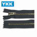 ZÍPER YKK DE METAL FIXO MÉDIO NIQUELADO