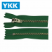 ZÍPER YKK DE METAL FIXO MÉDIO NIQUELADO