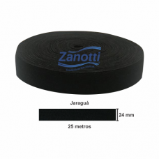 ELÁSTICO ZANOTTI JARAGUÁ 25 C/25 MTS. PRETO
