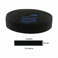ELÁSTICO ZANOTTI JARAGUÁ 30 C/25 MTS. PRETO